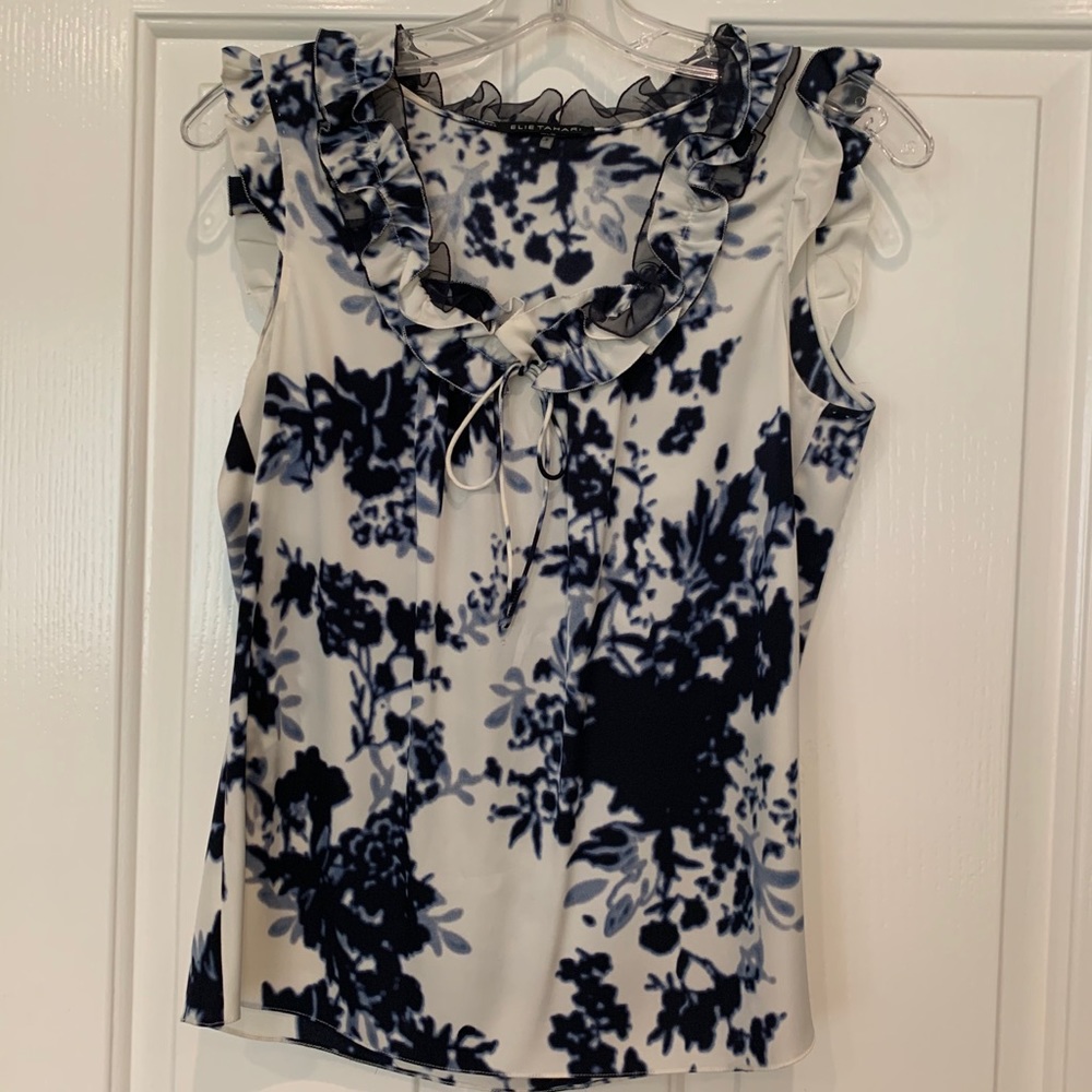 Elie Tahari Silk sleeveless Blouse S